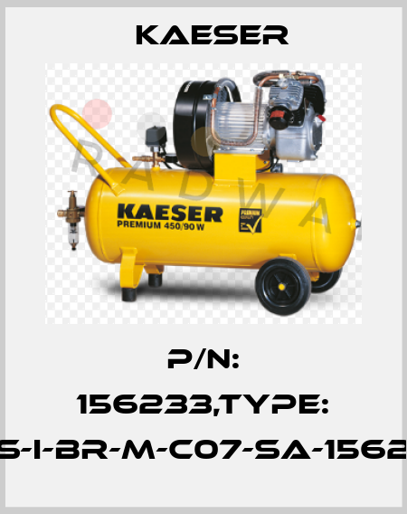 P/N: 156233,Type: CES-I-BR-M-C07-SA-156233 Kaeser
