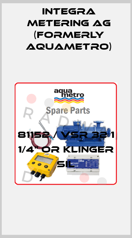 81152 / VSR 32 1 1/4" OR Klinger Sil Integra Metering AG (formerly Aquametro)