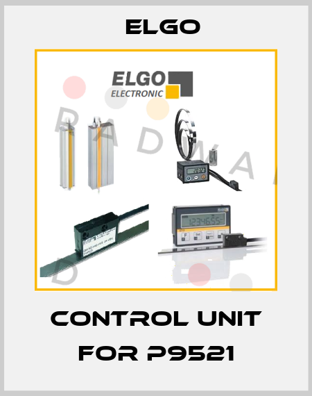 control unit for P9521 Elgo