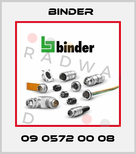 09 0572 00 08 Binder