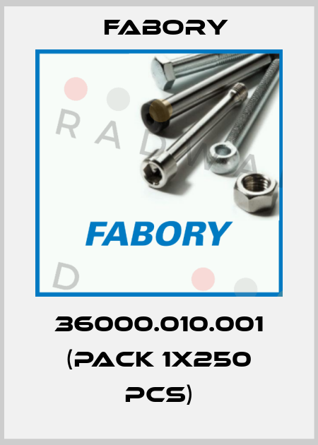 36000.010.001 (pack 1x250 pcs) Fabory