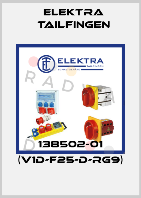 138502-01 (V1D-F25-D-RG9) Elektra Tailfingen