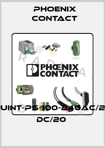 QUINT-PS-100-240AC/24 DC/20  Phoenix Contact