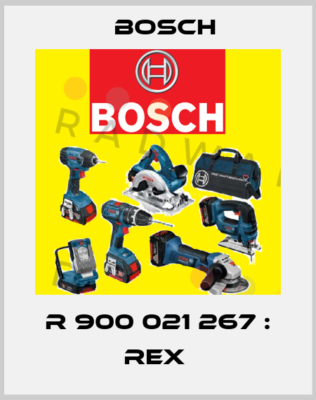 R 900 021 267 : REX  Bosch