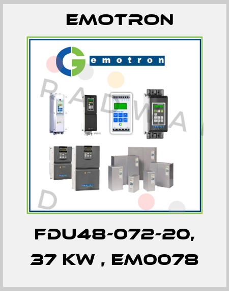 FDU48-072-20, 37 kW , EM0078 Emotron