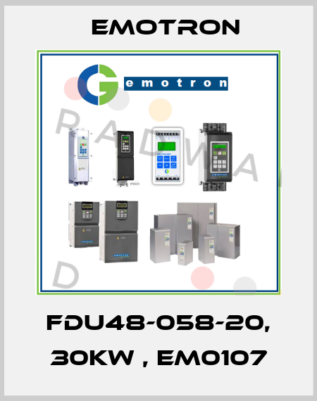 FDU48-058-20, 30kW , EM0107 Emotron