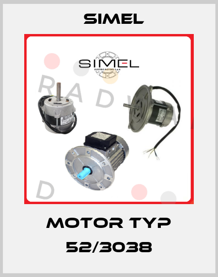 Motor Typ 52/3038 Simel