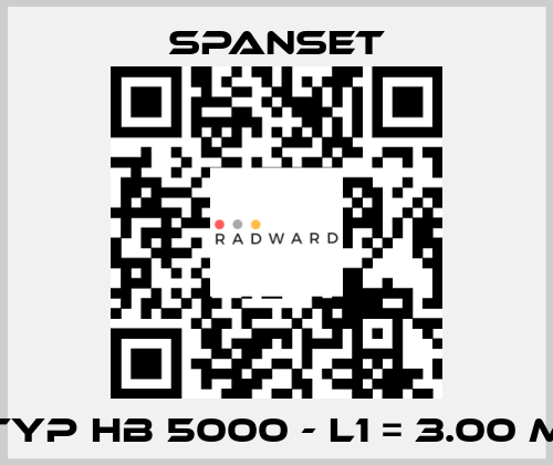 Typ HB 5000 - L1 = 3.00 m SpanSet
