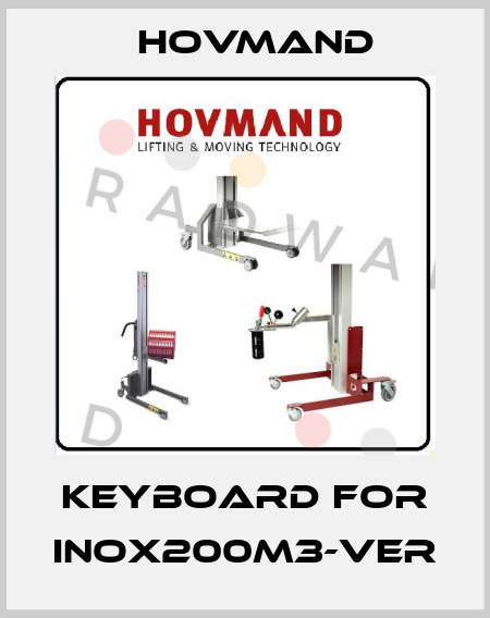 Keyboard for INOX200M3-VER HOVMAND