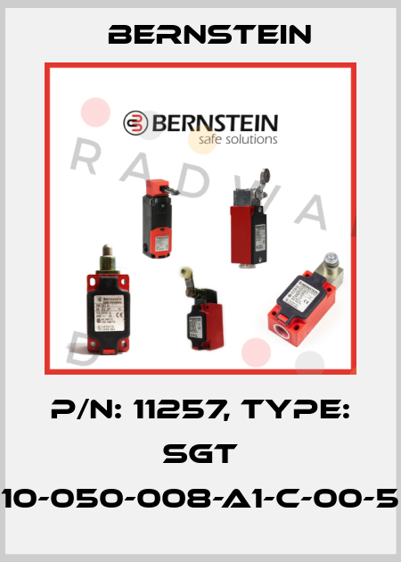 P/N: 11257, Type: SGT 10-050-008-A1-C-00-5 Bernstein