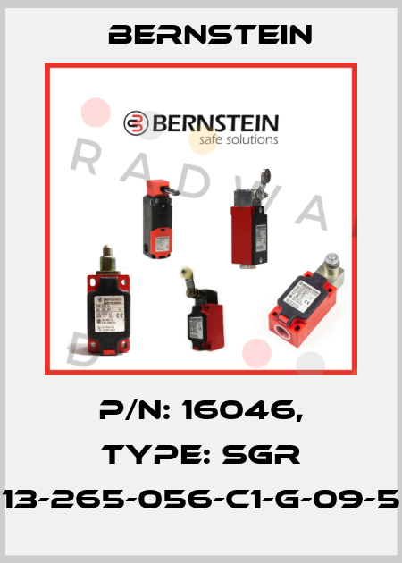 P/N: 16046, Type: SGR 13-265-056-C1-G-09-5 Bernstein
