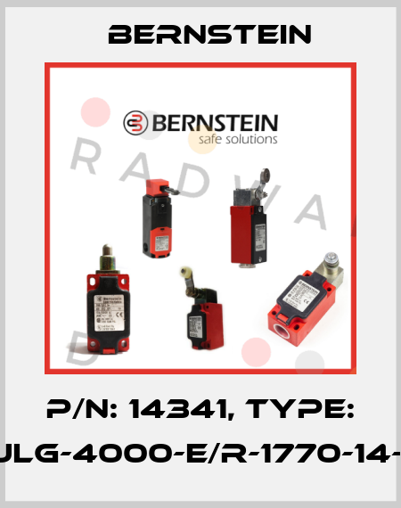 P/N: 14341, Type: SULG-4000-E/R-1770-14-01 Bernstein