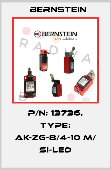 P/N: 13736, Type: AK-ZG-8/4-10 m/ Si-LED Bernstein