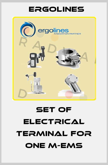 set of Electrical terminal for one M-EMS Ergolines