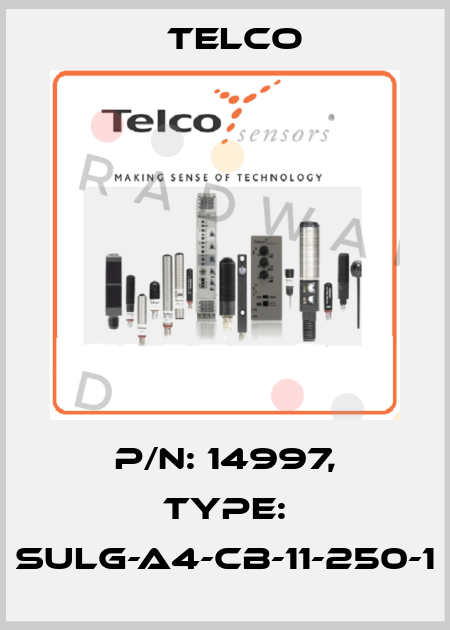 P/N: 14997, Type: SULG-A4-CB-11-250-1 Telco