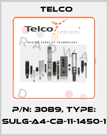 P/N: 3089, Type: SULG-A4-CB-11-1450-1 Telco