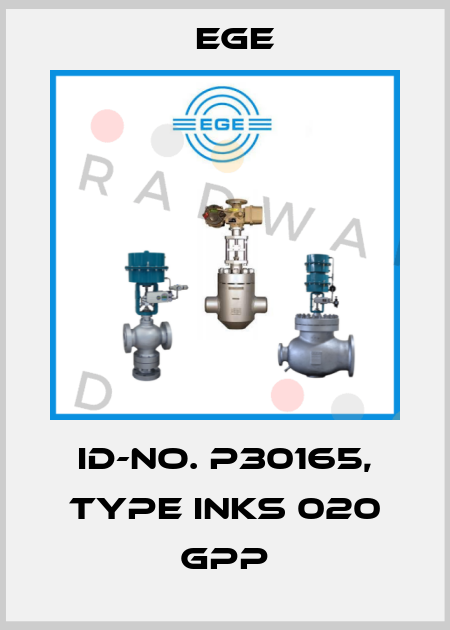 Id-No. P30165, Type INKS 020 GPP Ege