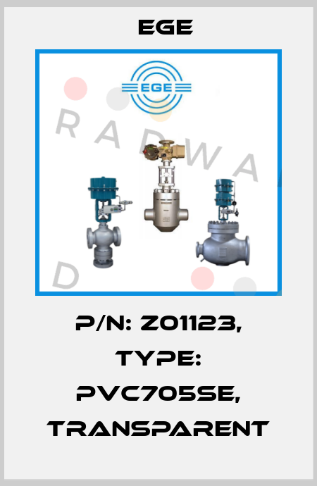 p/n: Z01123, Type: PVC705SE, transparent Ege