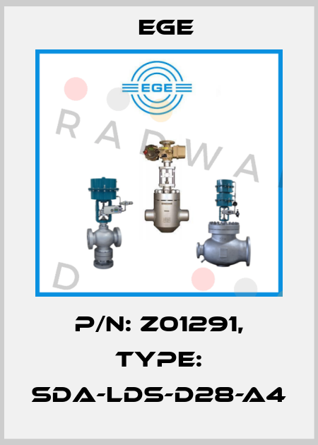 p/n: Z01291, Type: SDA-LDS-D28-A4 Ege