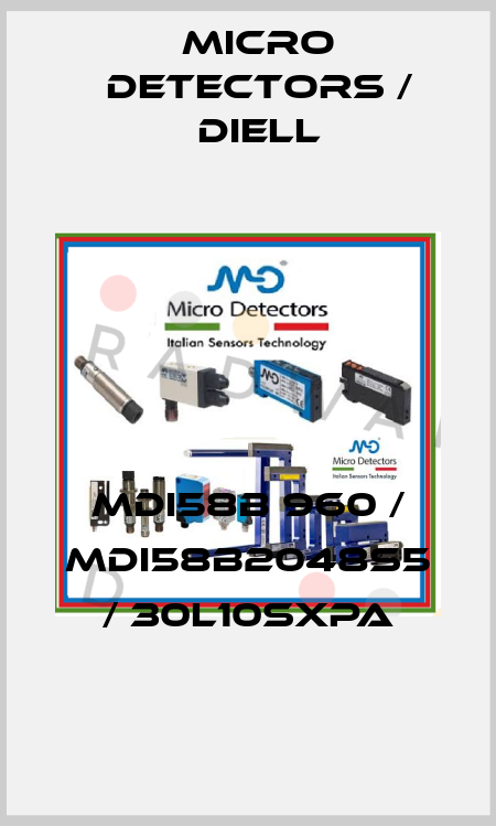 MDI58B 960 / MDI58B2048S5 / 30L10SXPA
 Micro Detectors / Diell