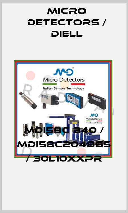 MDI58C 340 / MDI58C2048S5 / 30L10XXPR
 Micro Detectors / Diell