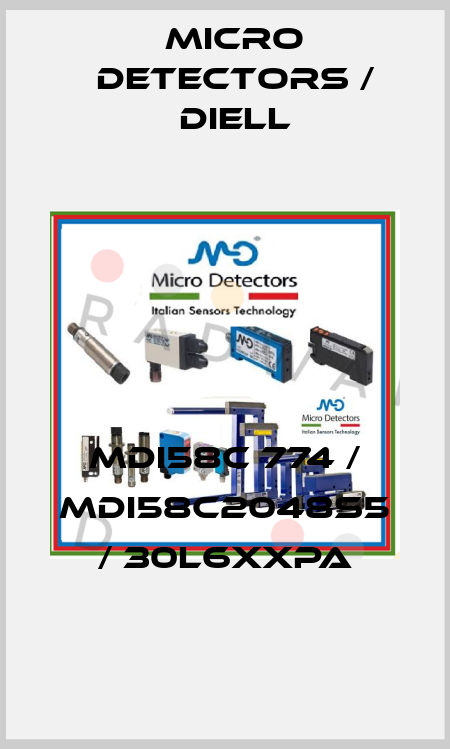 MDI58C 774 / MDI58C2048S5 / 30L6XXPA
 Micro Detectors / Diell