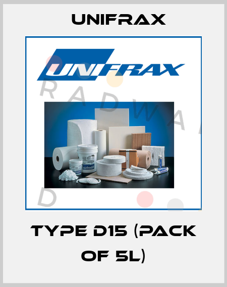 Type D15 (pack of 5L) Unifrax