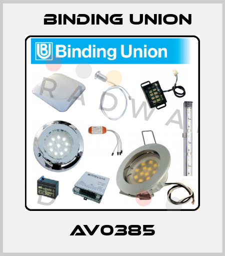 AV0385 Binding Union