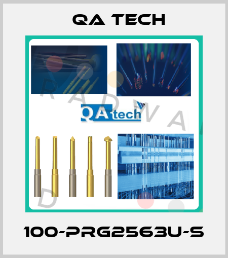 100-PRG2563U-S QA Tech