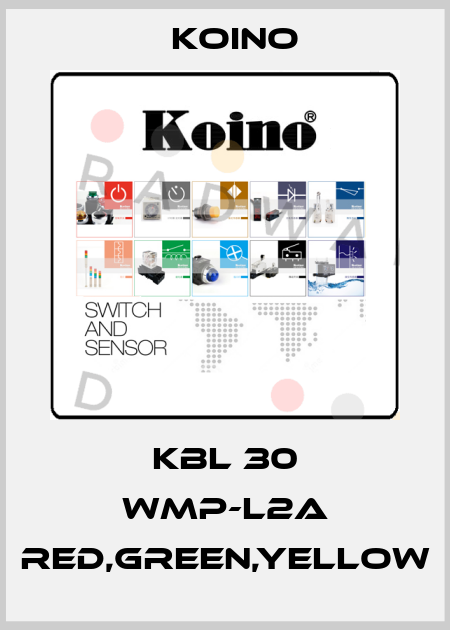 KBL 30 WMP-L2A Red,Green,Yellow Koino