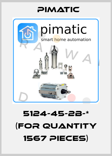 5124-45-2B-* (for quantity 1567 pieces) Pimatic
