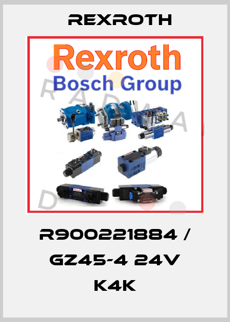 R900221884 / GZ45-4 24V K4K Rexroth