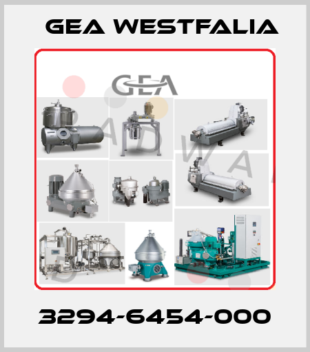 3294-6454-000 Gea Westfalia