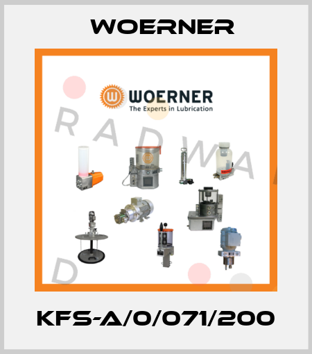 KFS-A/0/071/200 Woerner