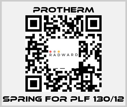 Spring For PLF 130/12 PROTHERM
