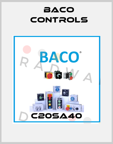 C20SA40 Baco Controls