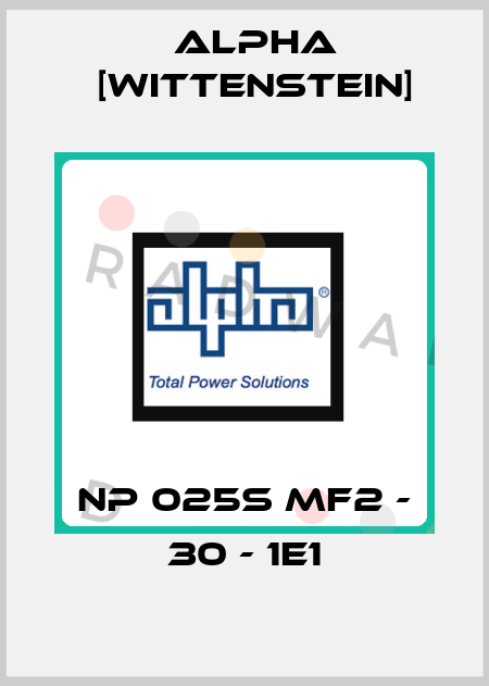 NP 025S MF2 - 30 - 1E1 Alpha [Wittenstein]
