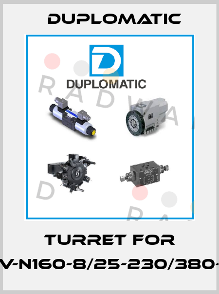 turret for BSV-N160-8/25-230/380-60 Duplomatic