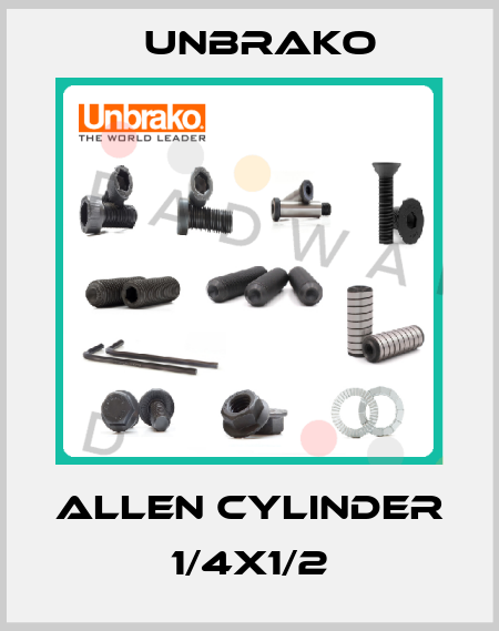 Allen Cylinder 1/4x1/2 Unbrako