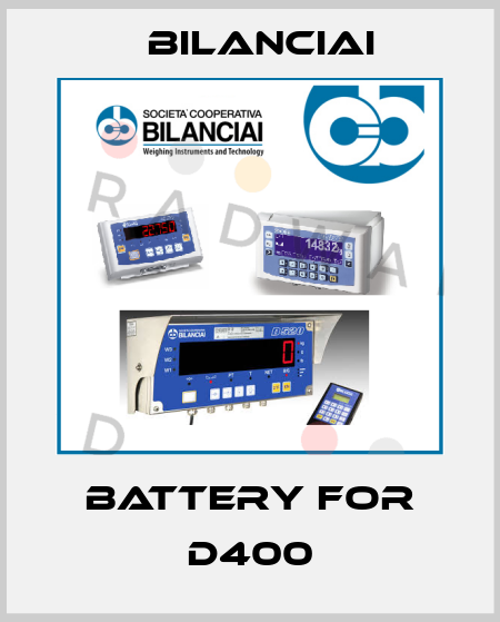 Battery For D400 Bilanciai