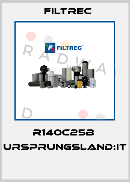 R140C25B  Ursprungsland:IT  Filtrec
