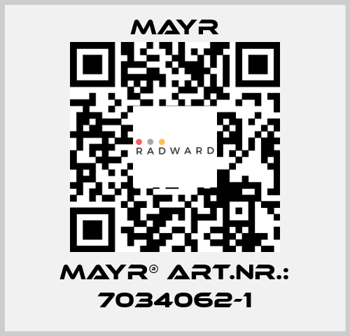 mayr® Art.Nr.: 7034062-1 Mayr