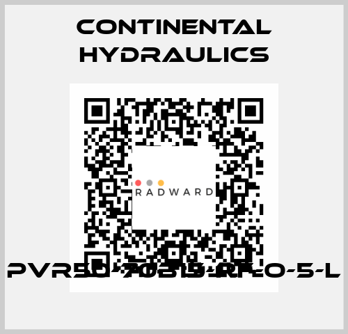 PVR50-70B15-RF-O-5-L Continental Hydraulics