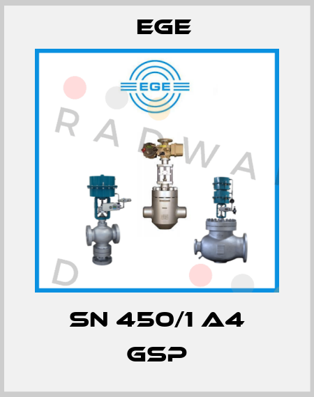 SN 450/1 A4 GSP Ege