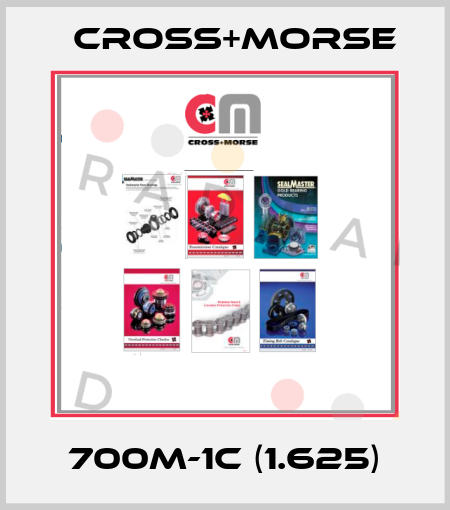 700M-1C (1.625) Cross+Morse