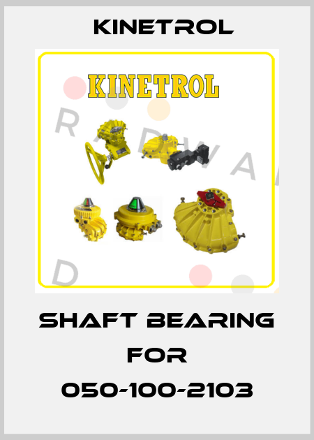 Shaft bearing for 050-100-2103 Kinetrol