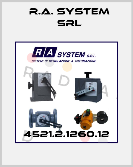 4521.2.1260.12 R.A. System Srl