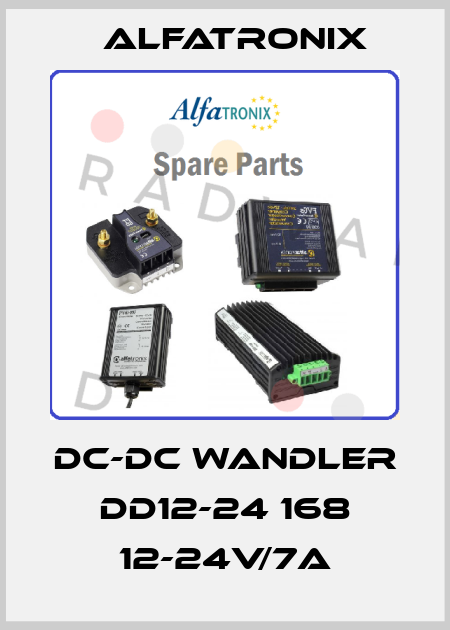 DC-DC Wandler DD12-24 168 12-24V/7A Alfatronix