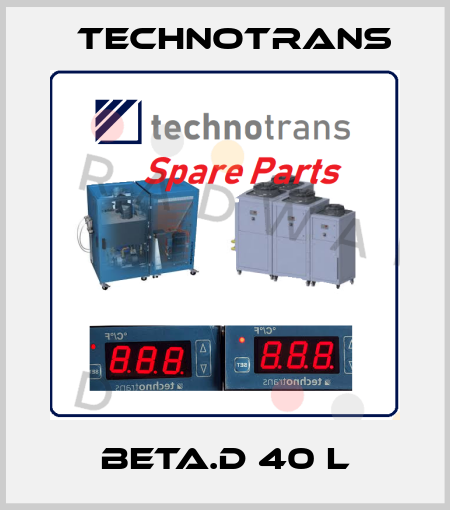 beta.d 40 L Technotrans