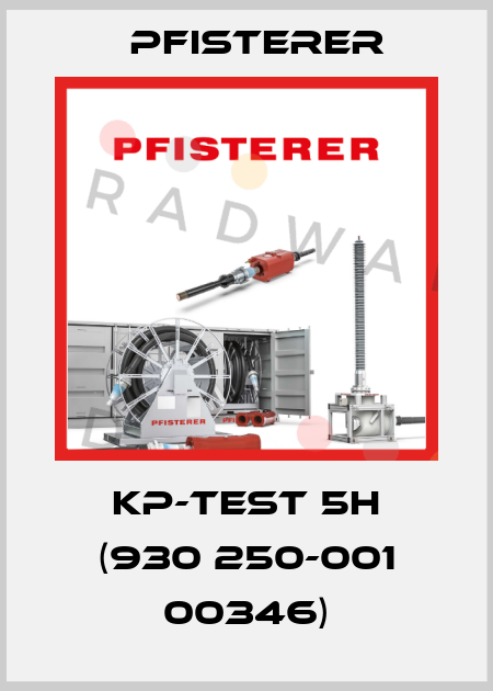 KP-Test 5H (930 250-001 00346) Pfisterer